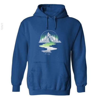 Aromantische Bergfluss Hoodies door @Silviaro