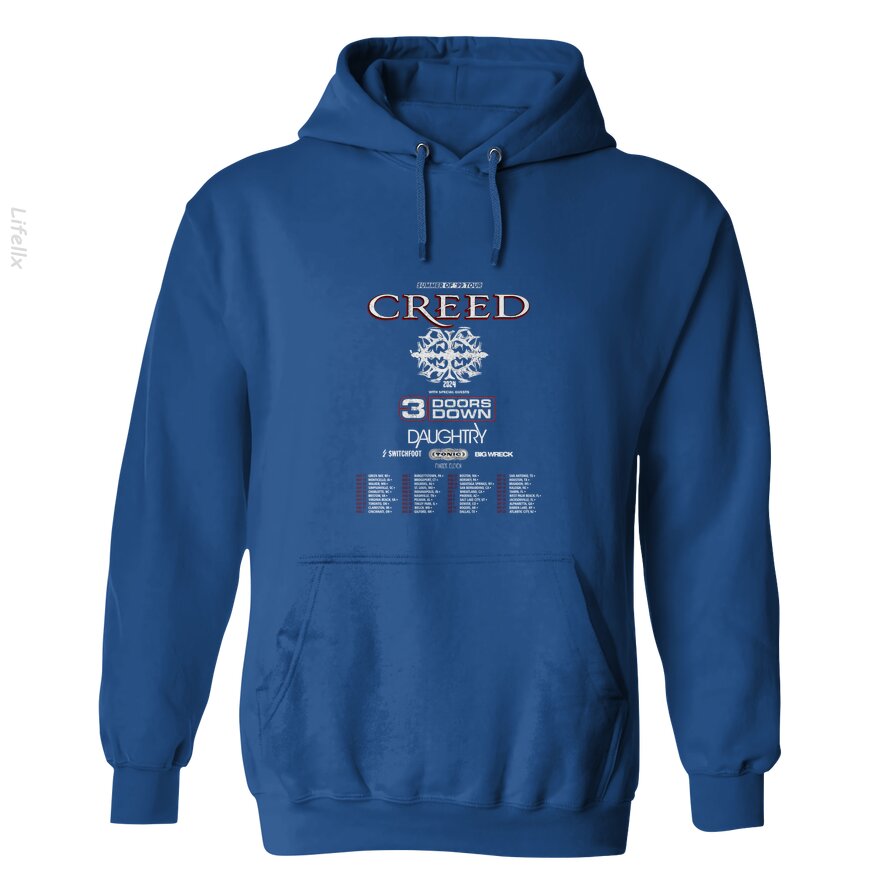 Creed 2024 Tour Summer of 99 Tour Hoodies By @Breez