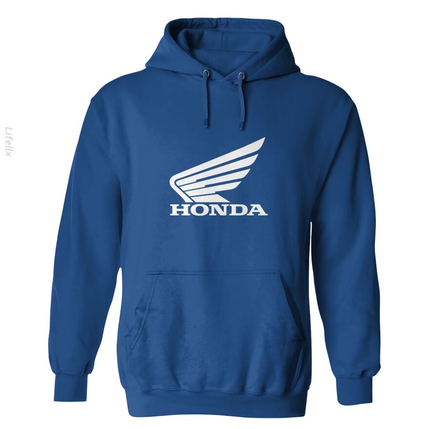 Honda logo bianco Felpe di @Breez