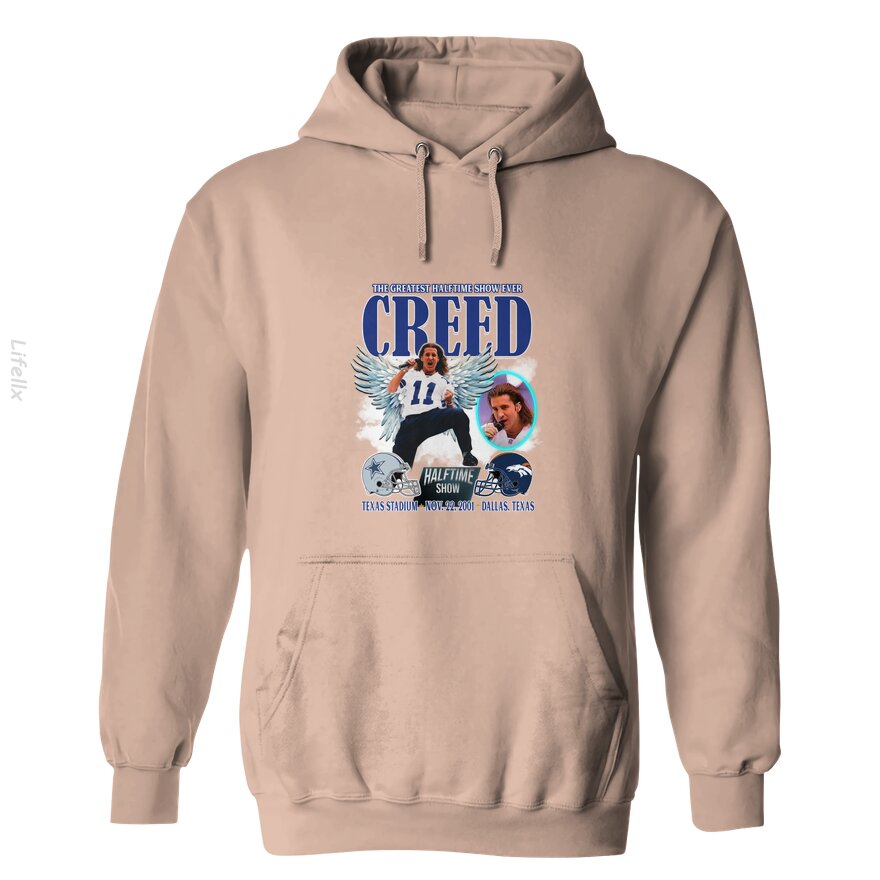 The Greatest Halftime Show Ever Creed Hoodies By @Silviaro