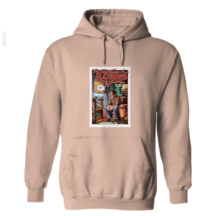 The Adventures of R. Crumb Himself Hoodies By @Breez