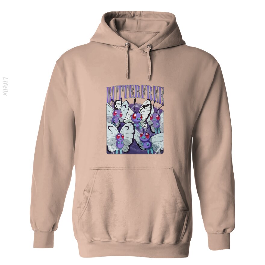 Butterfree Pocket Monster Vintage Hoodies By @Silviaro