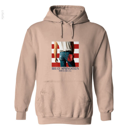 Bruce Springsteen USA Album Rock Hoodies By @Silviaro