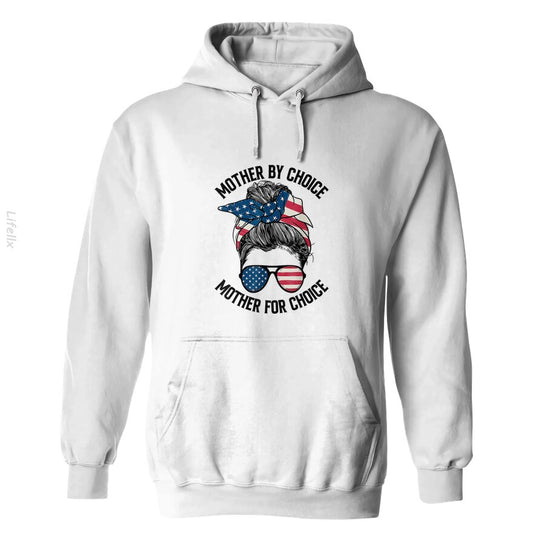 Mother By Choice US Flag Hoodies By @Nasim.Naz13