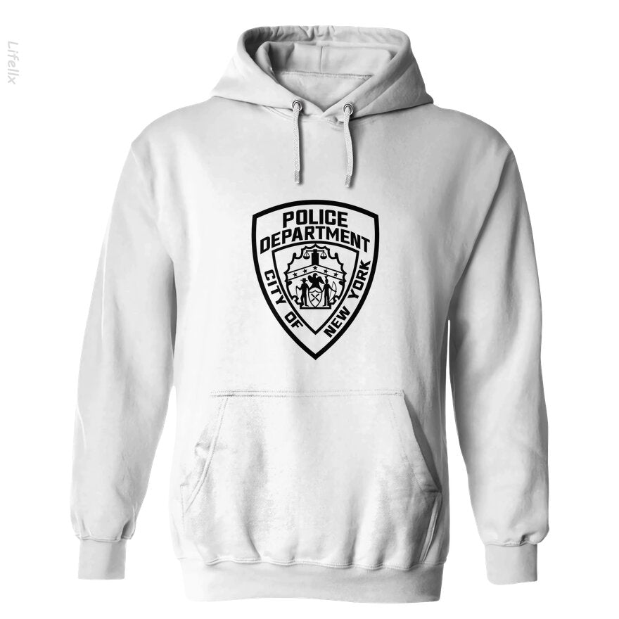 New York Politieafdeling Hoodies door @Breez