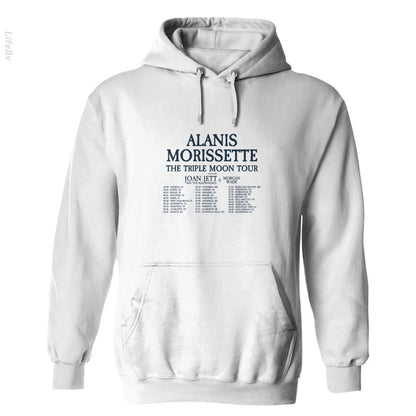 Alanis Morissette The Triple Moon Tour 2024 Dates Hoodies By @Silviaro