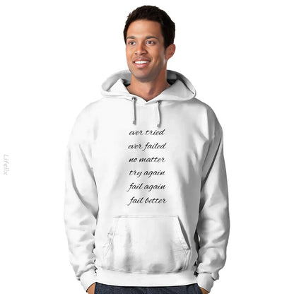 Samuel Beckett Motief Hoodies door @Breez