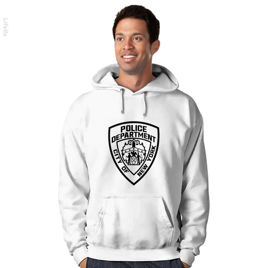 New York Politieafdeling Hoodies door @Breez