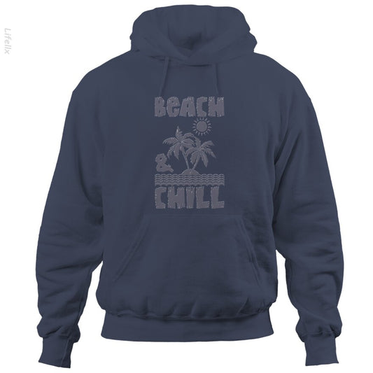 Zomer Vakantie Strand en Chill, Zomer Vibes Hoodies door @Silviaro