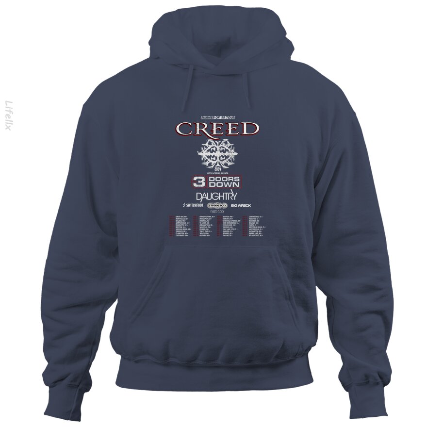 Creed 2024 Tour Summer of 99 Tour Hoodies By @Breez