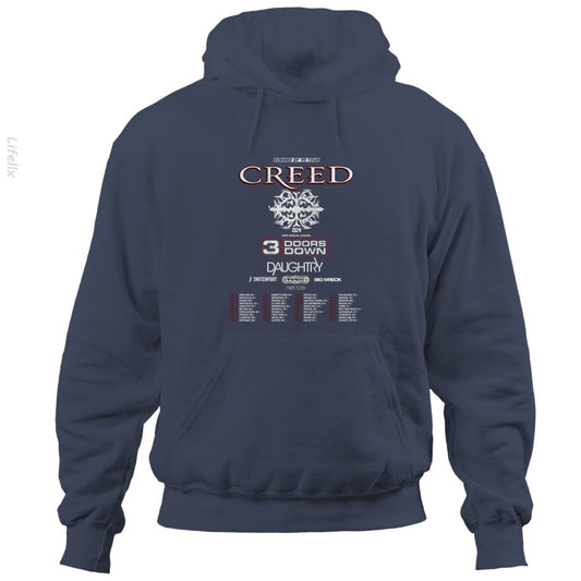 Creed 2024 Tour Summer of 99 Tour Hoodies By @Breez