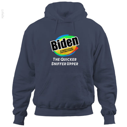 Biden Nu Met Meer Snufkracht Hoodies door @Breez