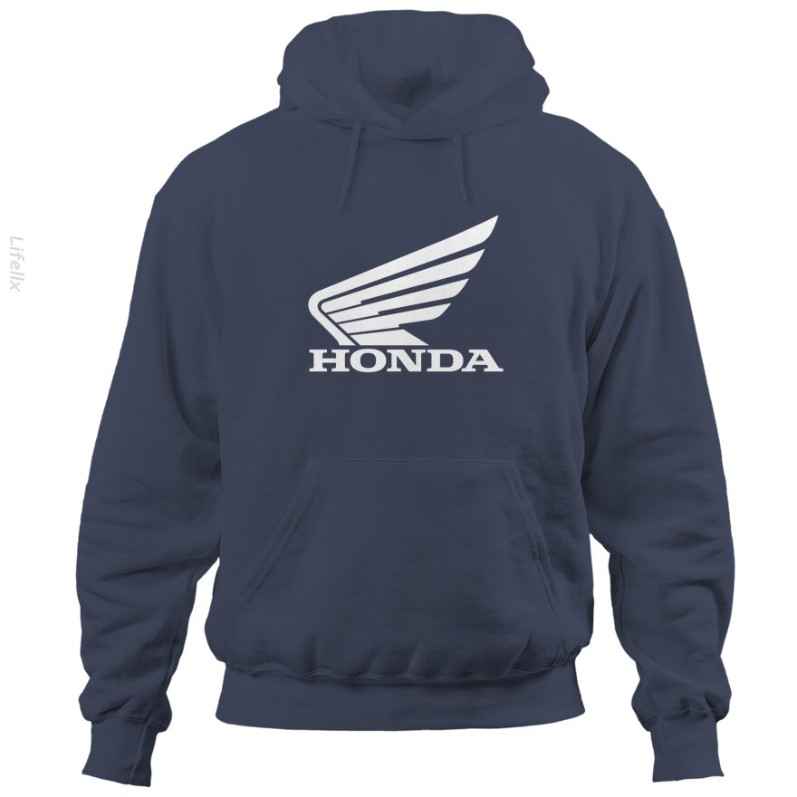 Honda logo White Hoodies By @Breez