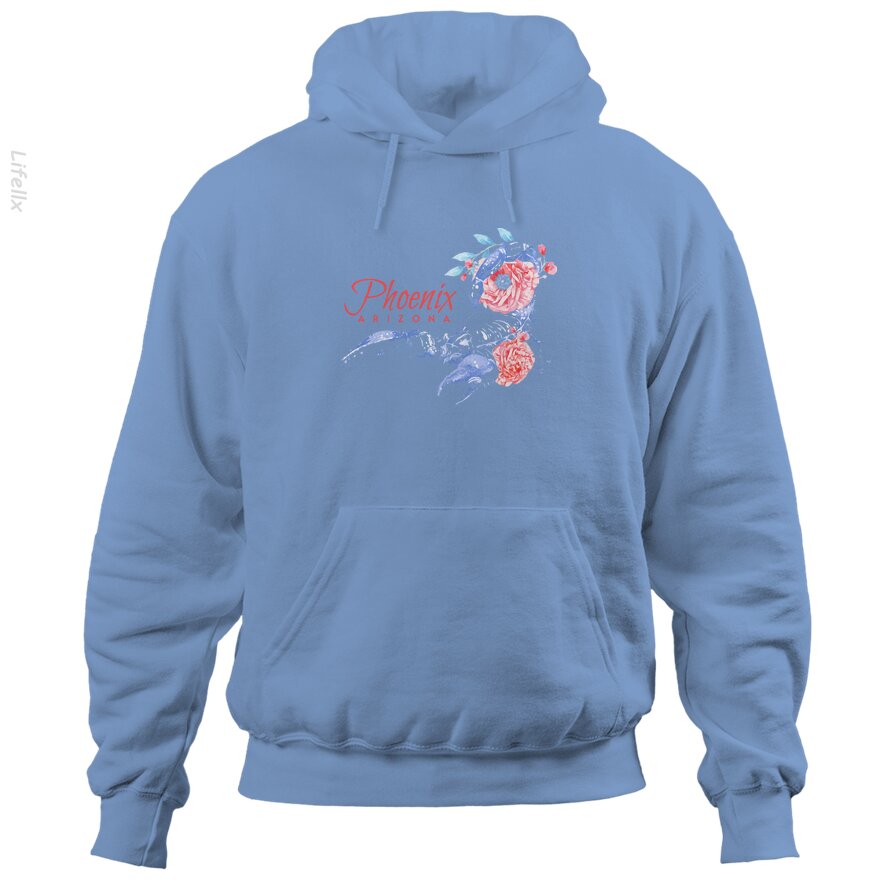 Desert Scorpion Succulent Cactus Hoodies By @Silviaro