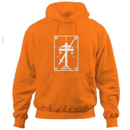 Terry Davis Temple OS Retro Logo Hoodies door @Silviaro