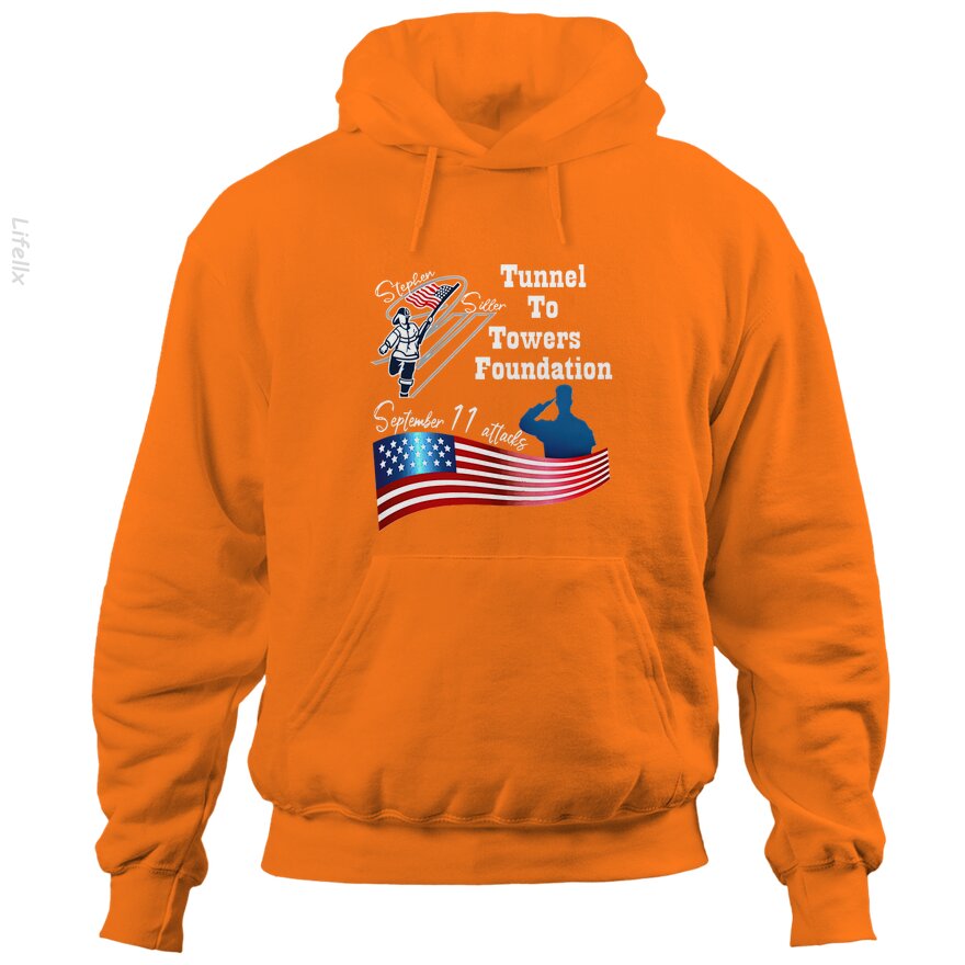 Stephen Siller Tunnel to Towers Stichting Hoodies door @Silviaro