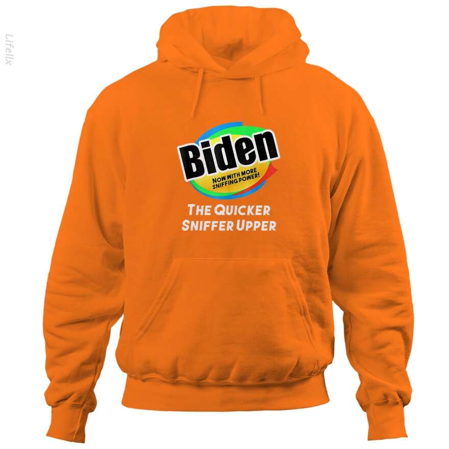 Biden Now With More Sniffing Power Hoodies By @Breez