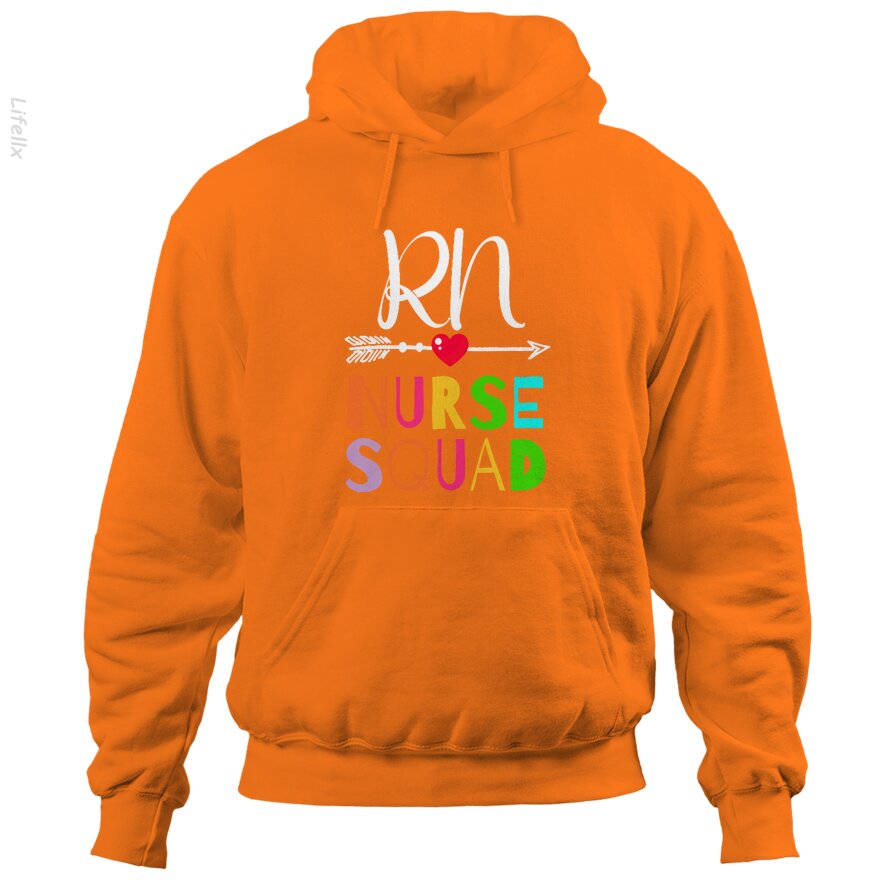 Krankenschwester Genial R N Pflegepersonal Lustiger Kollege Kapuzenpullover von @Silviaro