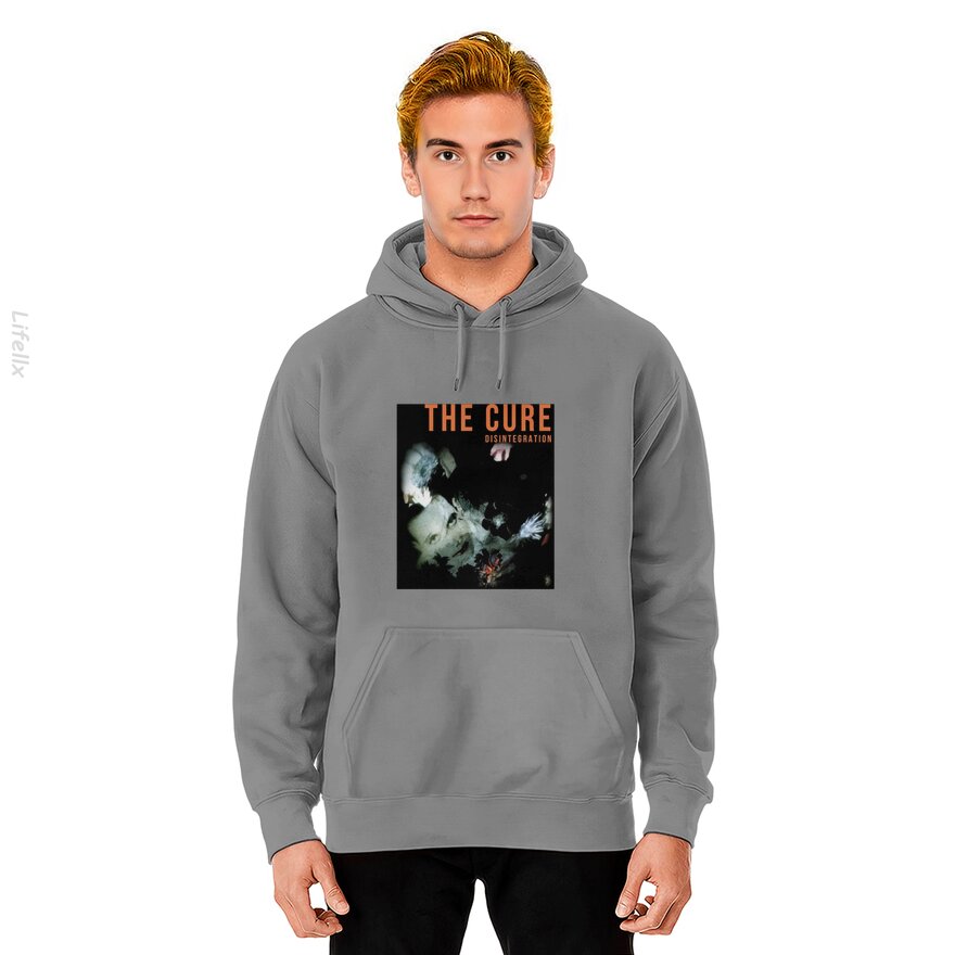 Vintage Retro Band The Cure Hoodies door @Breez