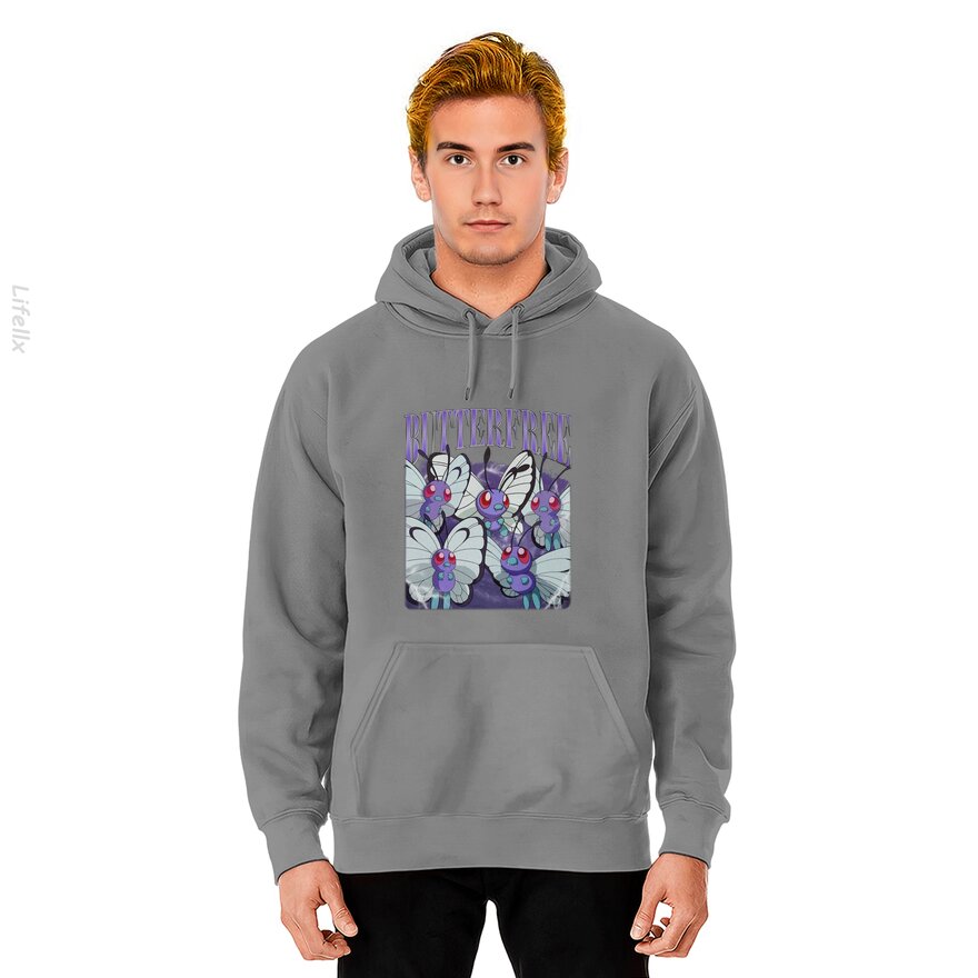 Butterfree Pocket Monster Vintage Hoodies By @Silviaro