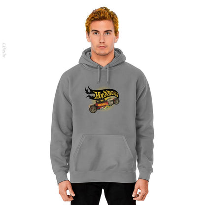 HOT WHEELS ZWART SCHADUW RETRO Hoodies door @Silviaro