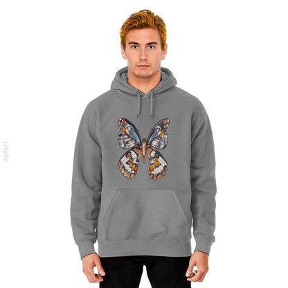 Watercolor Butterfly Hoodies By @Breez