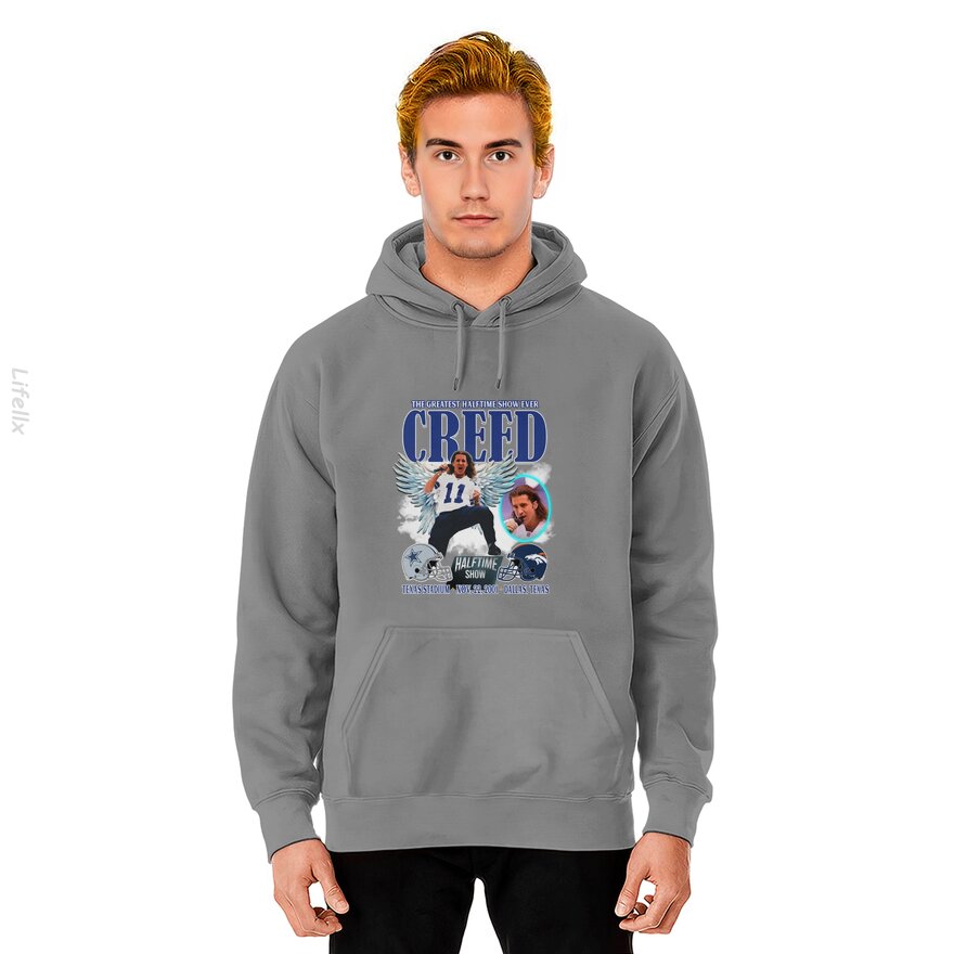 The Greatest Halftime Show Ever Creed Hoodies By @Silviaro