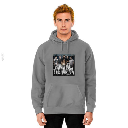 Bring Me The Horizon Rockband Vintage Hoodies door @Breez