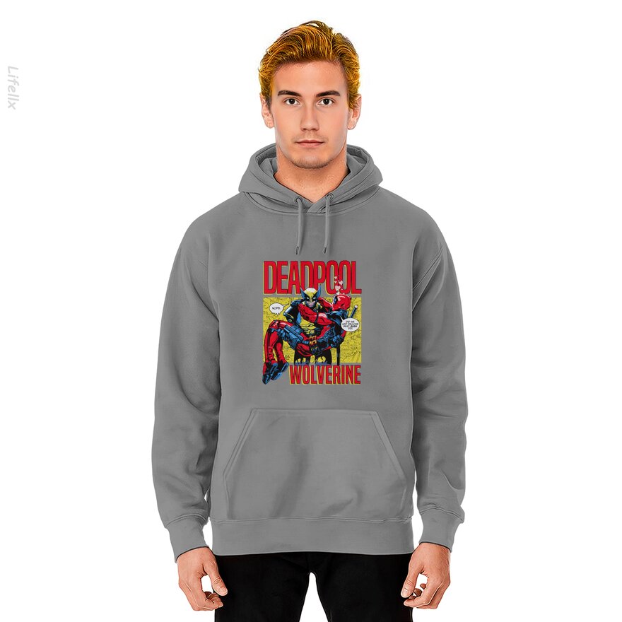 Deadpool 3 Wolverine Meilleur Bubs Couverture Sweats par @Silviaro