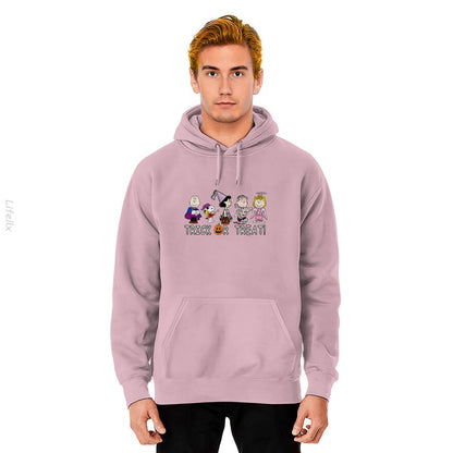 Snoopy Hund Süßes oder Saures Kürbisse Kapuzenpullover von @Breez