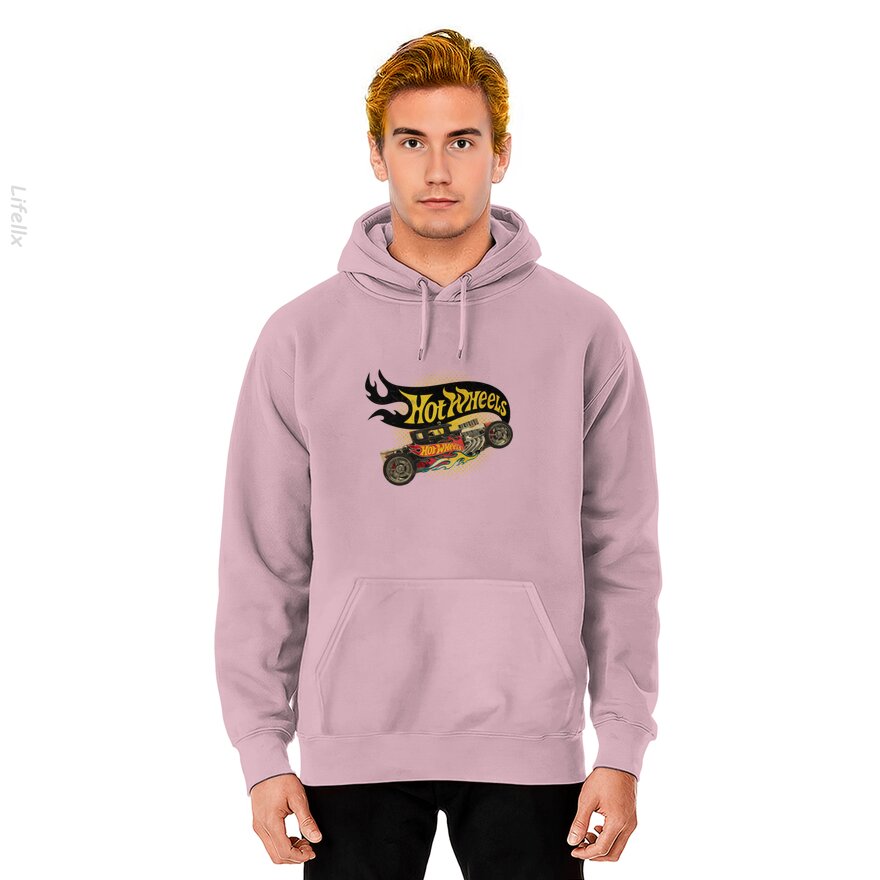 HOT WHEELS ZWART SCHADUW RETRO Hoodies door @Silviaro