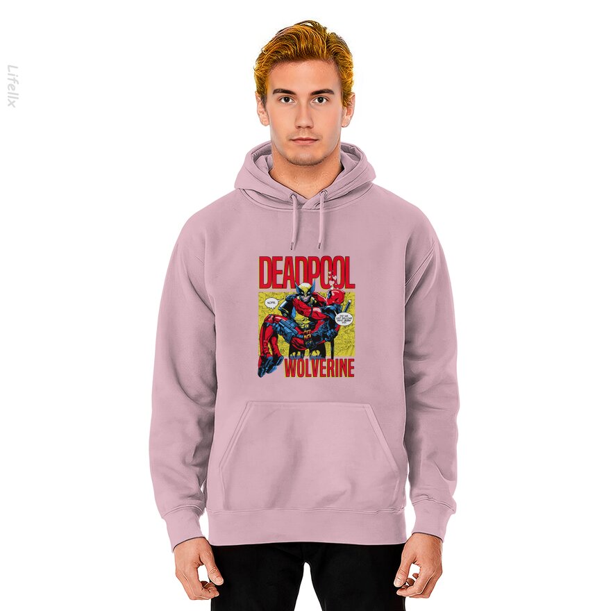 Deadpool 3 Wolverine Best Bubs Cover Hoodies By @Silviaro