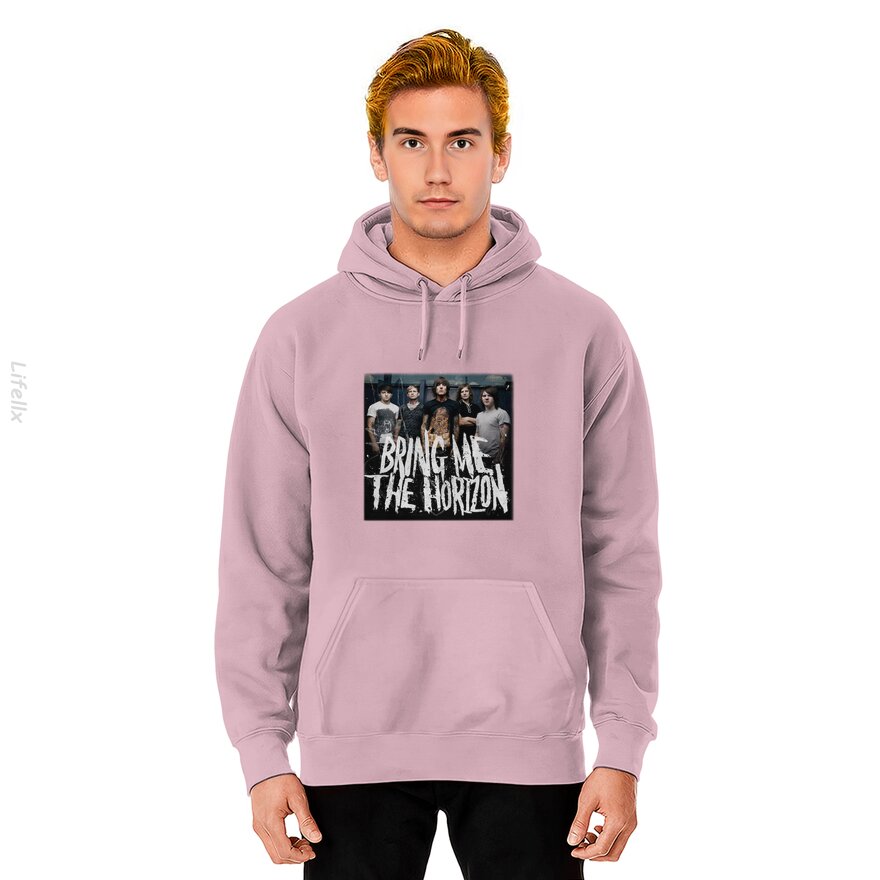 Bring Me The Horizon Rockband Vintage Hoodies door @Breez