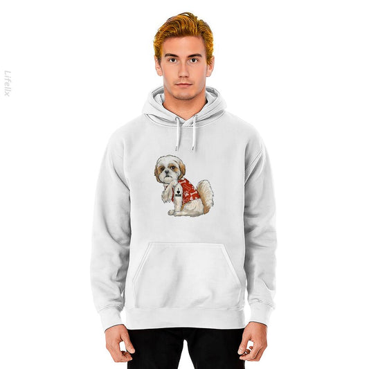 I Love Mom Tattoo Shih Tzu Mom Hoodies By @Tacticgr