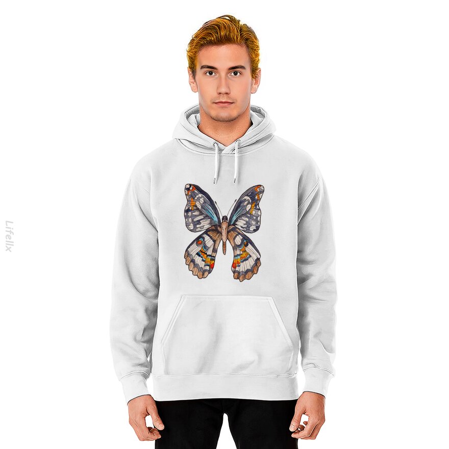 Mariposa acuarela Sudaderas por @Breez