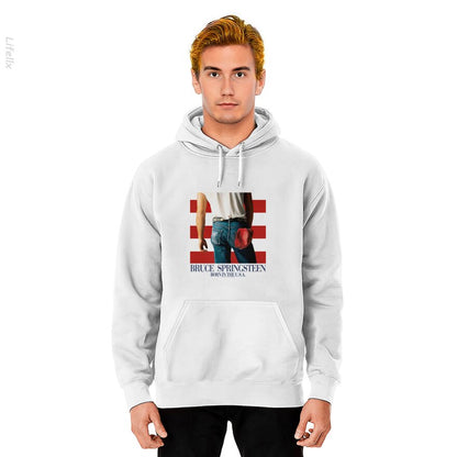 Bruce Springsteen USA Album Rock Hoodies By @Silviaro