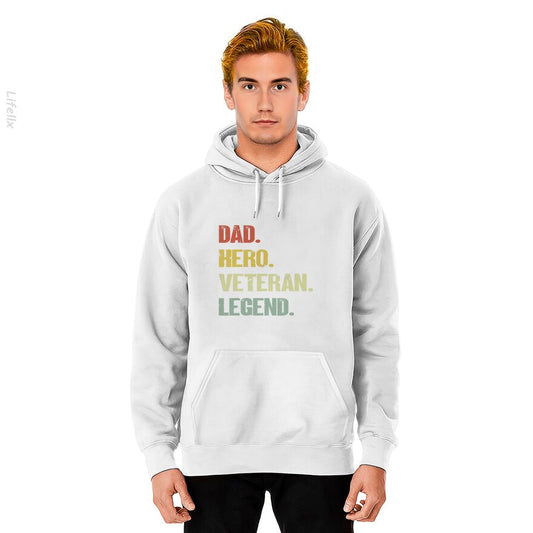 Veteran Vets Dad hero veteran Hoodies By @Baloshiya