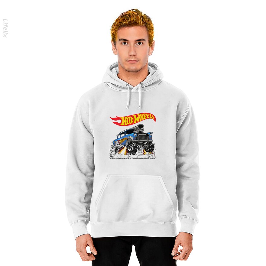 Hot Wheels 55 Che vy Bel Air Gasser Hoodies By @Silviaro