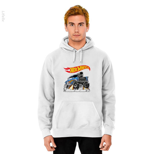 Hot Wheels 55 Chevy Bel Air Gasser Hoodies door @Silviaro