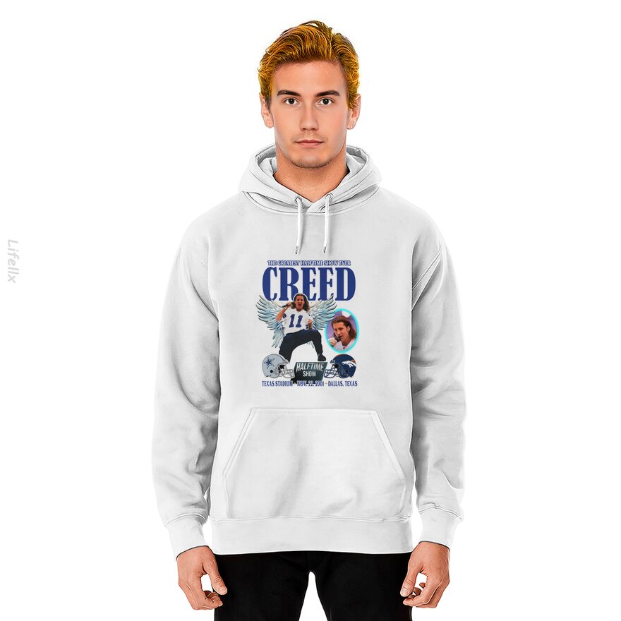 The Greatest Halftime Show Ever Creed Hoodies By @Silviaro