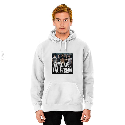 Bring Me The Horizon Rockband Vintage Hoodies door @Breez