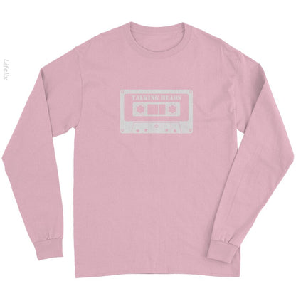 Talking Heads - Vintage Cassette White Long Sleeves By @Breez