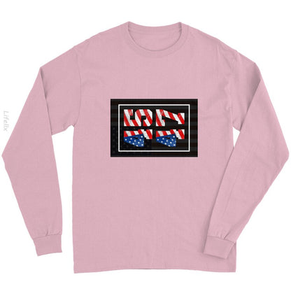 USA Trump 2024 House Flag Long Sleeves By @Breez