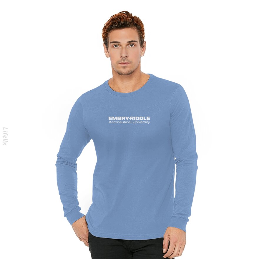 Embry-Riddle Aeronautical University Langärmlige Shirts von @Silviaro