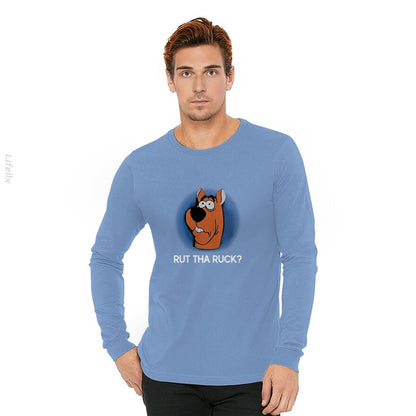 Scooby-Doo - Rut Tha Ruck Weiß Langärmlige Shirts von @Silviaro