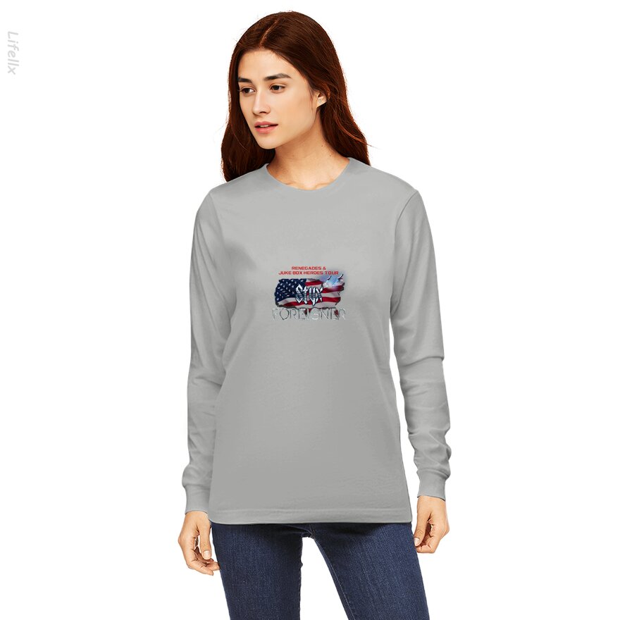 Foreigner 2024 Tour Long Sleeves By @Breez