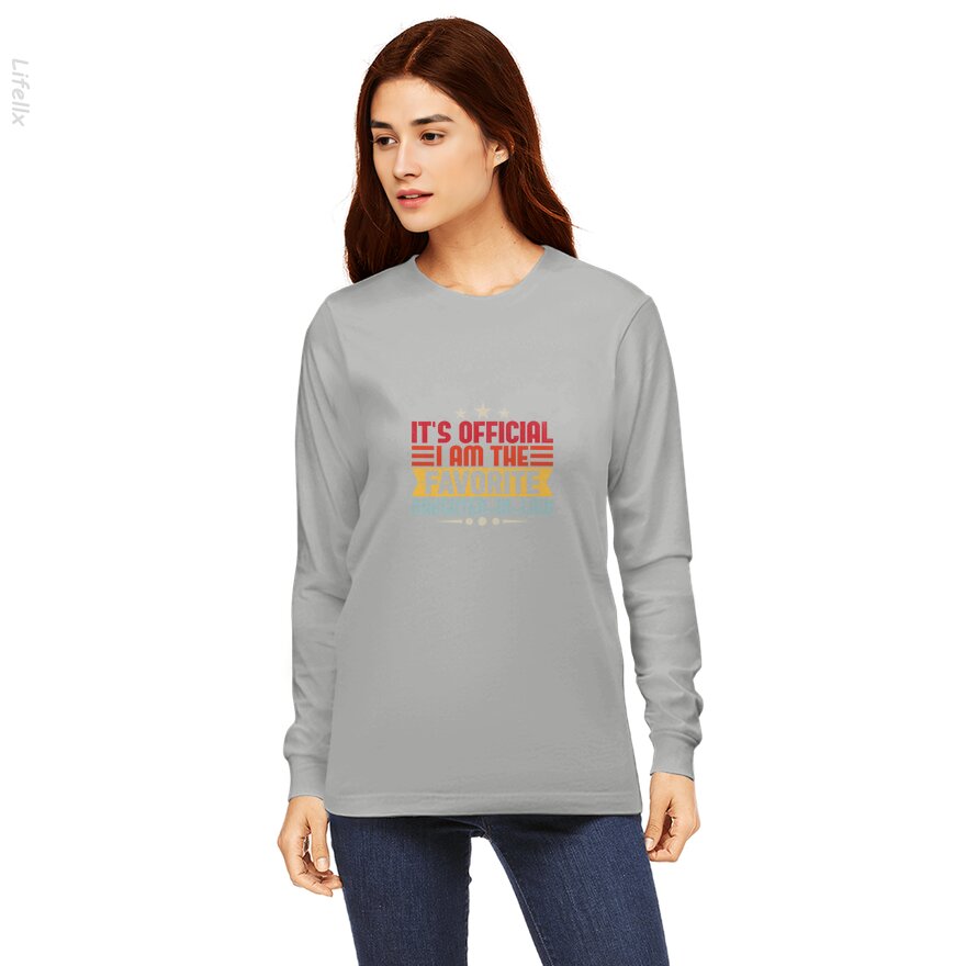 Its I Am Favorite Daughter in law Long Sleeves By @Silviaro