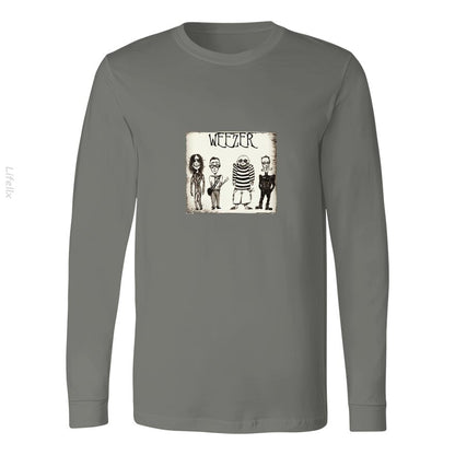 The Weezer Band Logo Long Sleeves By @Breez