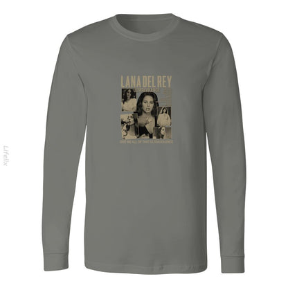 Lana Del Rey Vintage Retro Musics Long Sleeves By @Breez