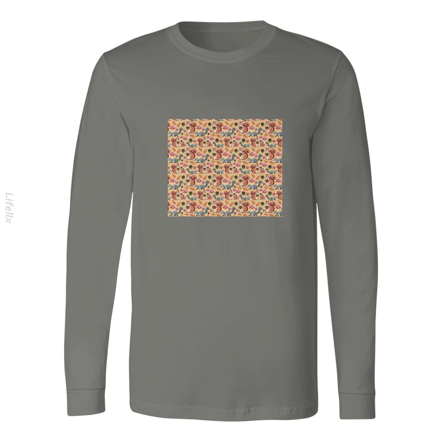 Squirrels Long Sleeves By @Breez